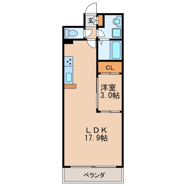 Gramercy Shirakawa Koenの間取り写真