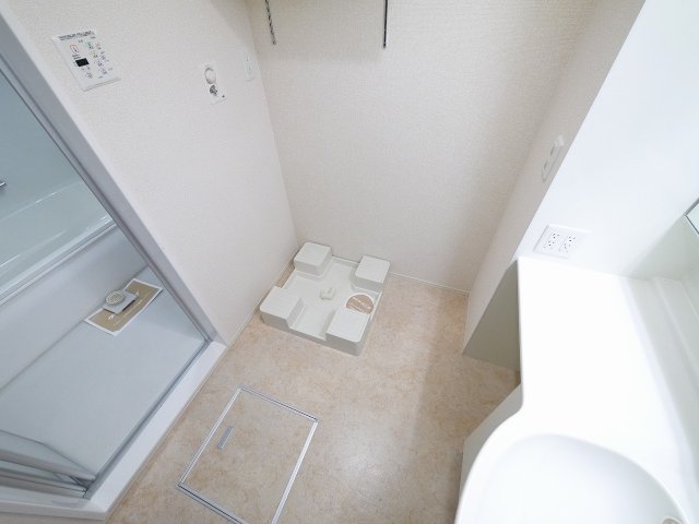 洗面設備　使いやすい洗面所です
