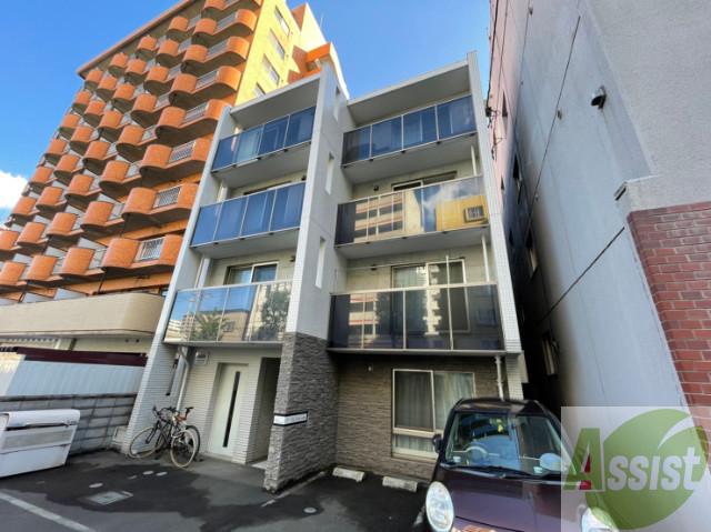 建物外観　札幌市中央区南４条東「フェリスファミリアクアトロ」
