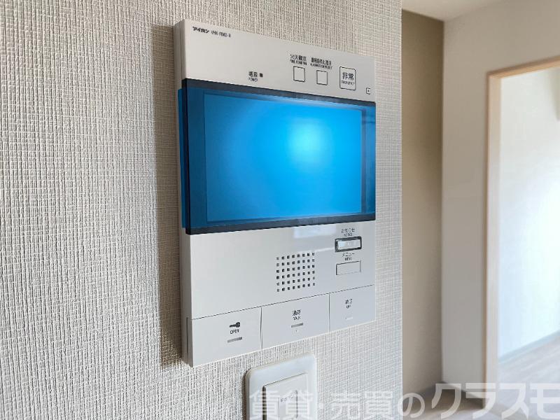 セキュリティ　来訪者が確認できるモニターホン♪