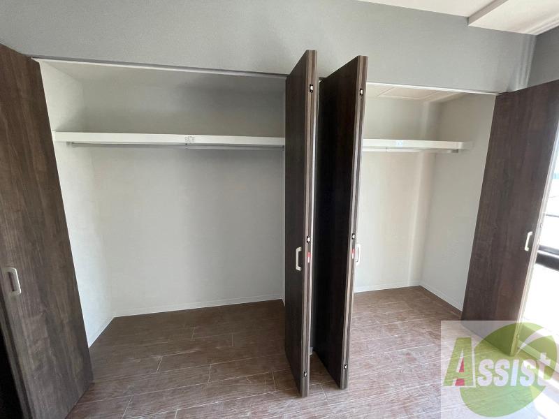 収納　収納もバッチリあるのでお部屋が片付きますよ！