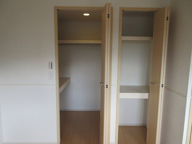 収納　収納があります