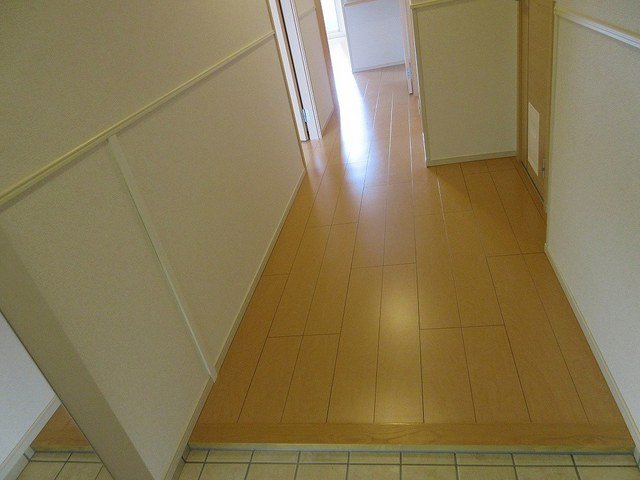 玄関　落ち着いた玄関です