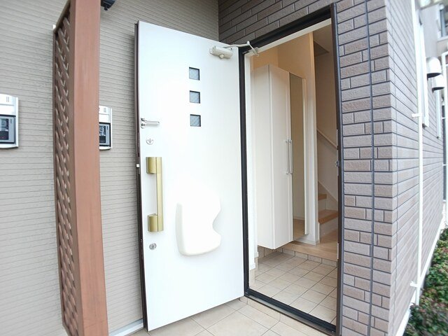 玄関　ゆったりとした玄関です