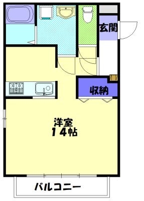 すずらんIVの間取り写真