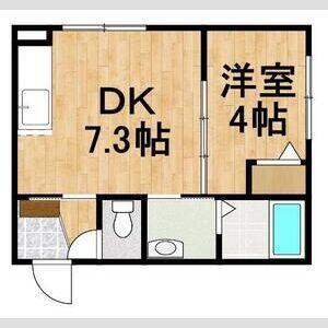 ＪＲ千歳線 北広島駅 徒歩12分 4階建 新築の間取り写真