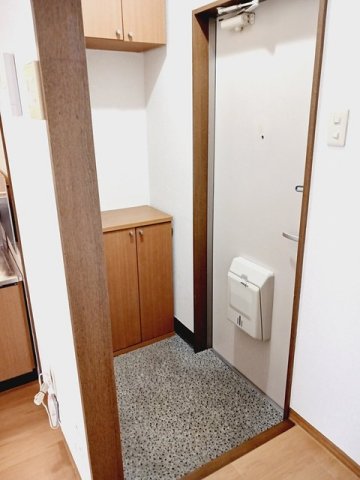 玄関　落ち着いた玄関です