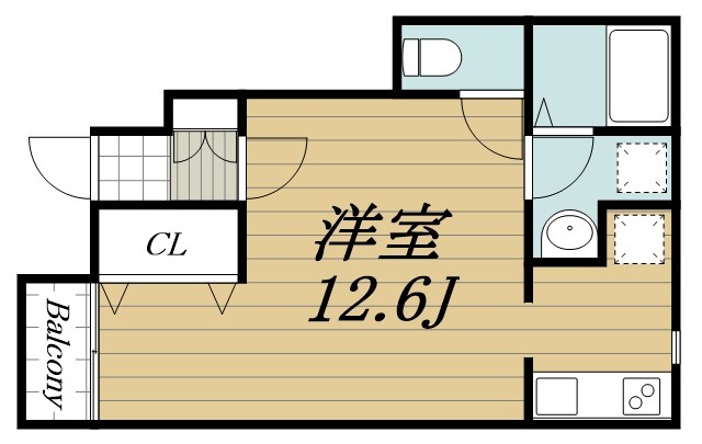 ＪＲ総武線 西千葉駅 徒歩2分 2階建 築12年の間取り写真