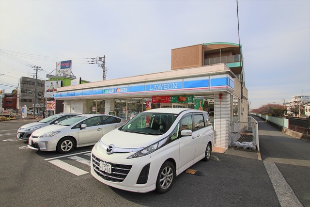 コンビニ　ローソン川崎登戸店（コンビニ）まで300m