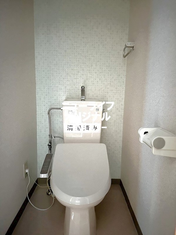 トイレ　あると嬉しい温水洗浄便座付きトイレ☆