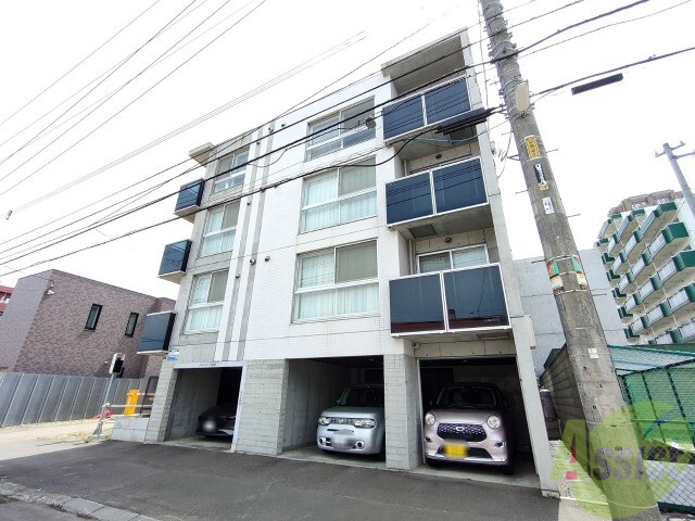 建物外観　札幌市東区北十条東「アネトス２番館」