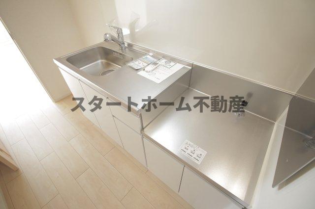 ＪＲ徳島線 鮎喰駅 徒歩6分 2階建 築8年のキッチン写真