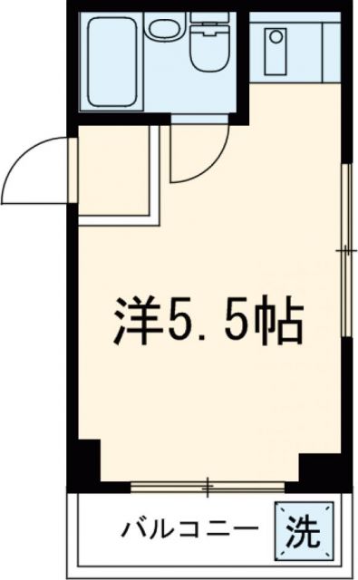 桜コーポの間取り写真