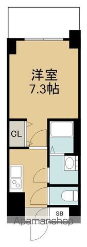 地下鉄名城線 志賀本通駅 徒歩7分 8階建 築5年の間取り写真