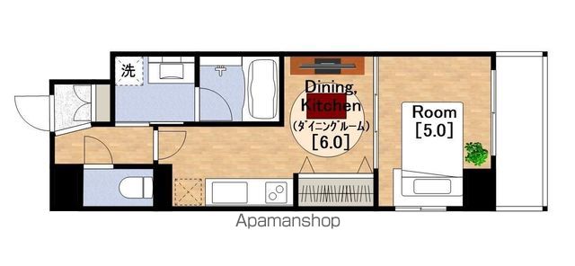 BRAVIminamihorieの間取り写真