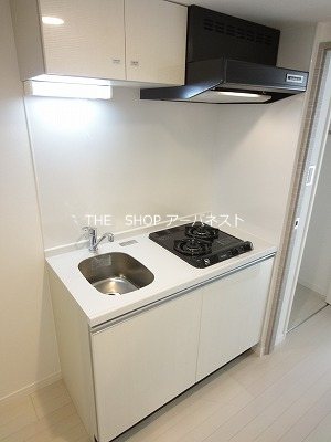 キッチン　効率よくお料理できる２口ガスキッチン
