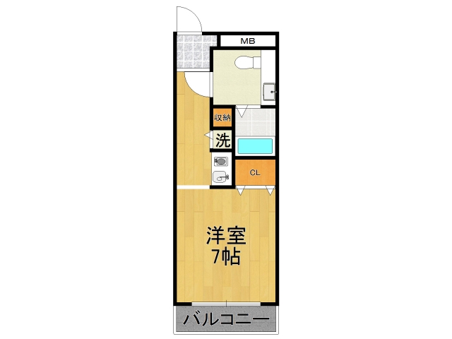 GranPino武庫川の間取り写真