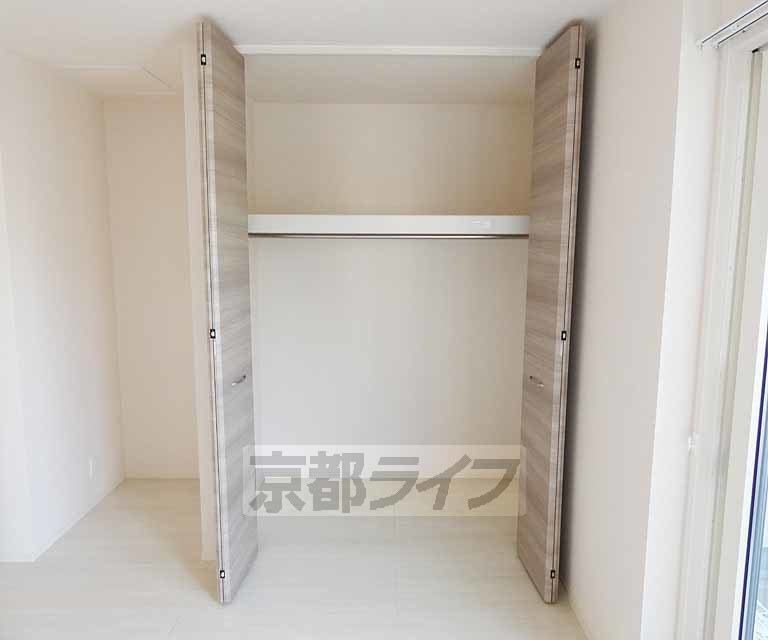 収納　広々としたクローゼットですね！