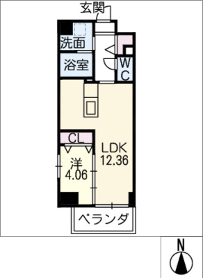 GRAN DUKE東桜の間取り