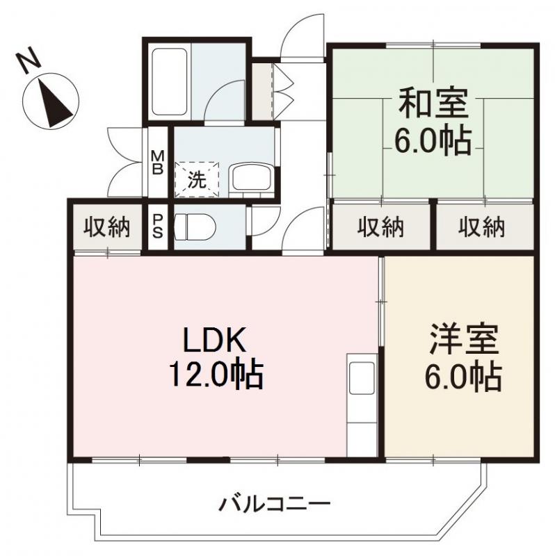 シティ87の間取り