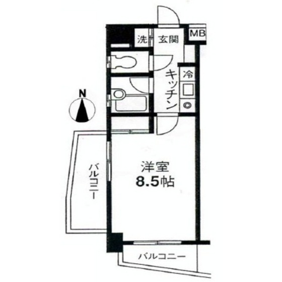 ヴェールコリーヌの間取り