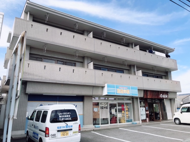 春日井市東野町のマンションの建物外観