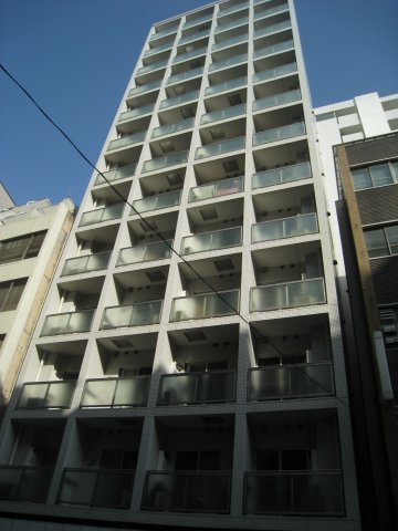 中央区銀座のマンションの建物外観