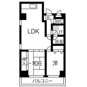 ルピナス伏見の間取り