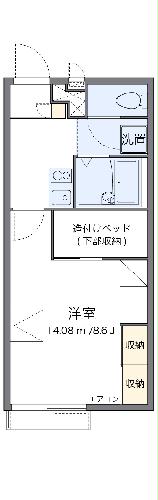 レオパレスＢｒｉｓｅの間取り