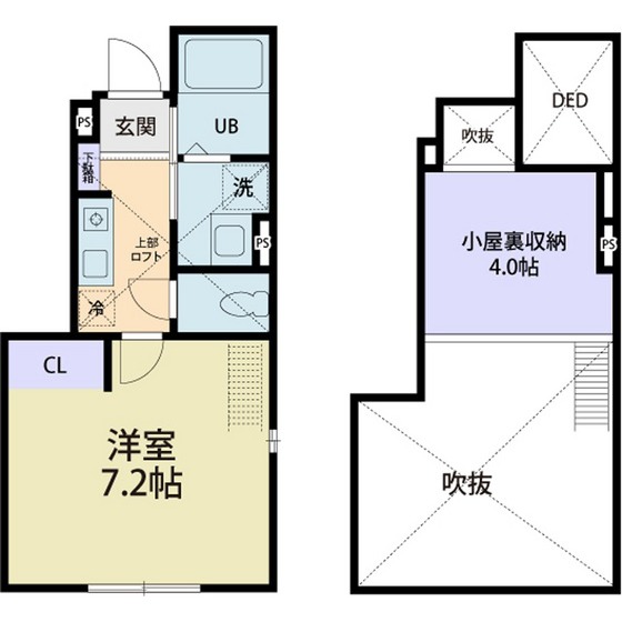 PLANETの間取り