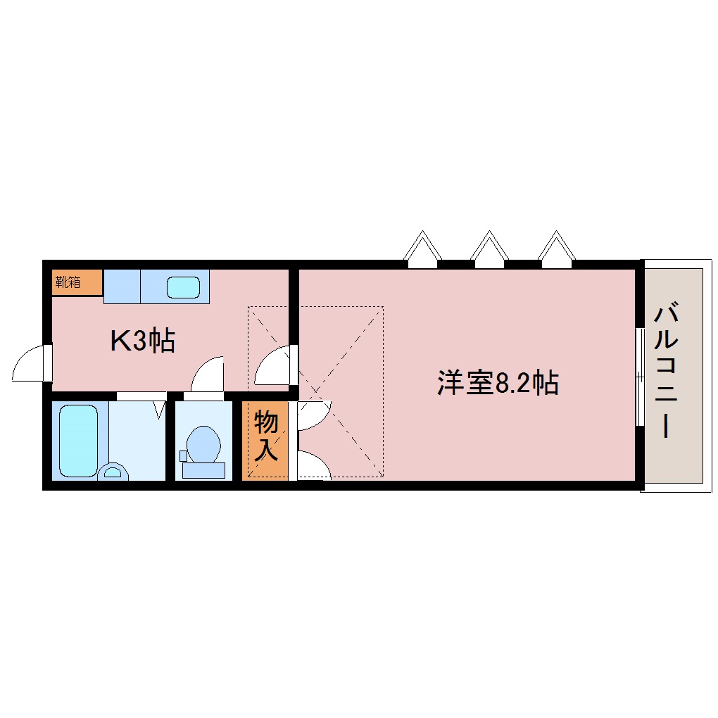 ノーブルカーサ多賀城の間取り