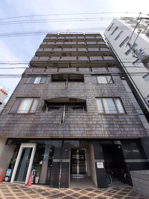 【明石市小久保のマンションの建物外観】