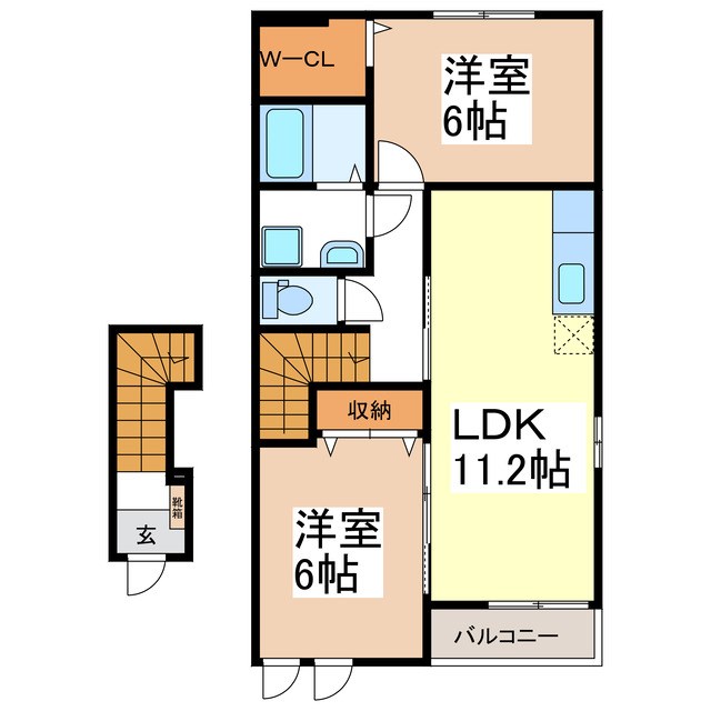 スカイリーフの間取り