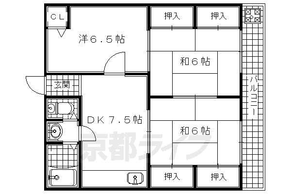 アンプリュネールの間取り