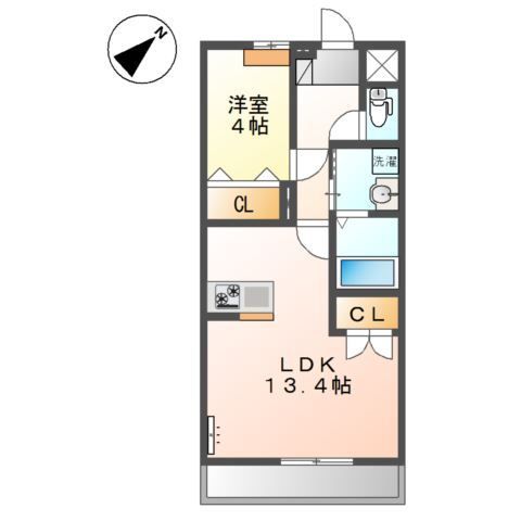 カンパニュールの間取り