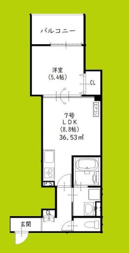 クリエオーレ東山町の間取り