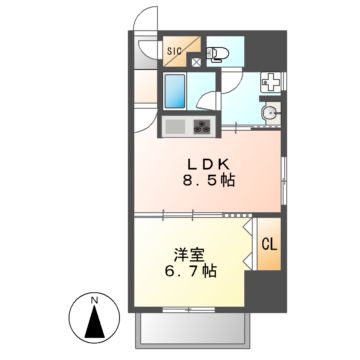 さくらHills NISHIKI Platinum Residenceの間取り