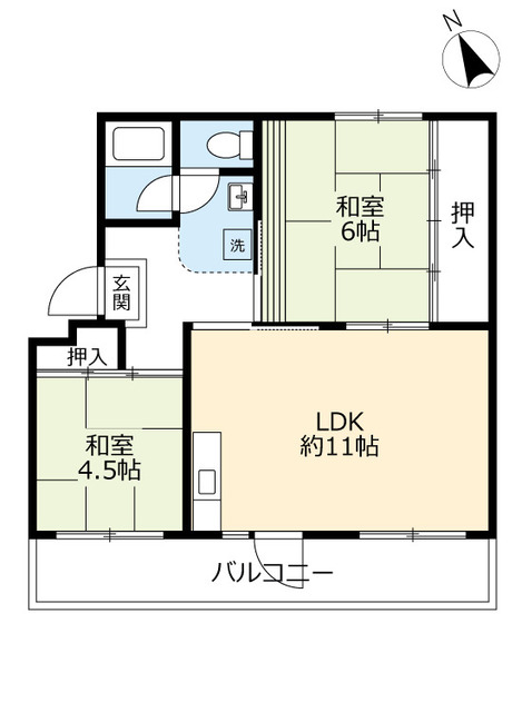 ＵＲ高森台の間取り