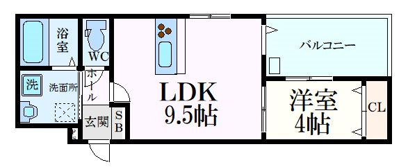 ORCHID　RESIDENCEの間取り