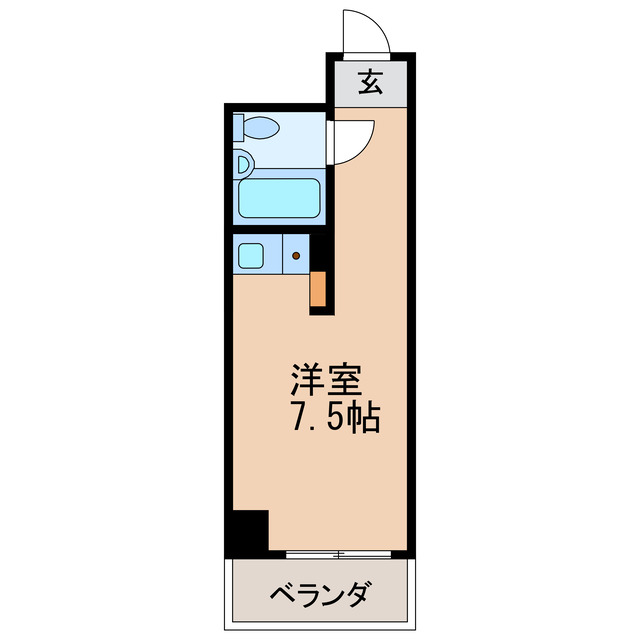 ラフィネ新栄の間取り