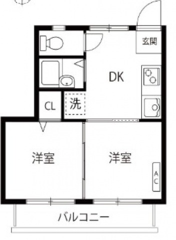 レフィーニ新川崎の間取り