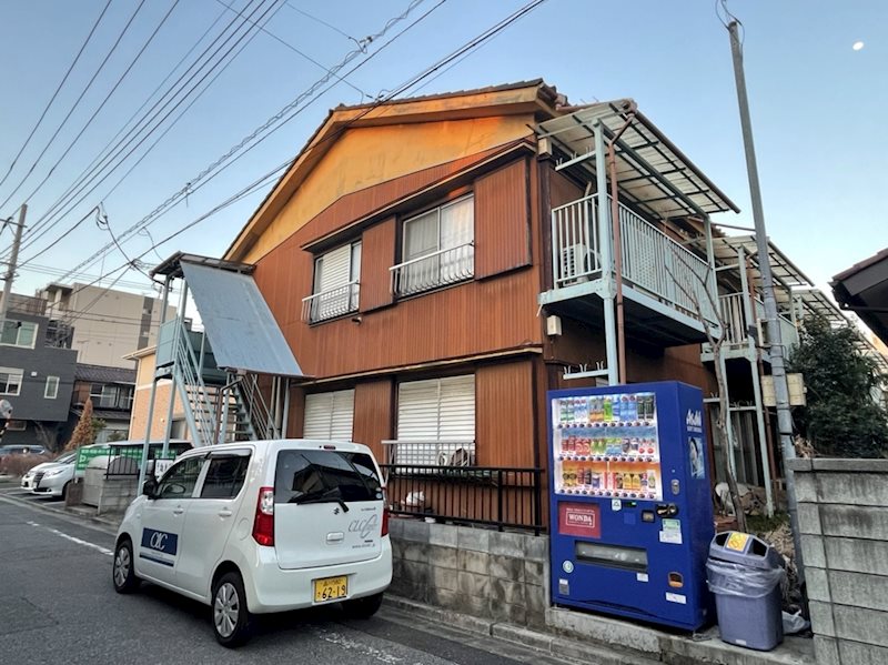 足立区西新井のアパートの建物外観