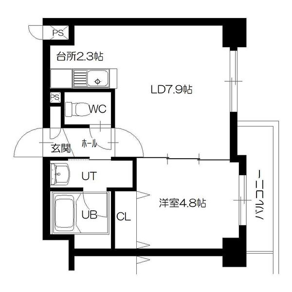 Ｓ－ＦＯＲＴ札幌北５条の間取り