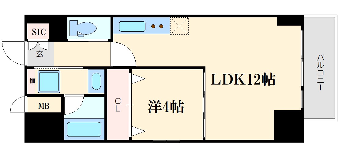 Vinoプレジオ本町の間取り