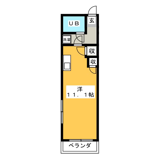 一光青柳ハイツの間取り