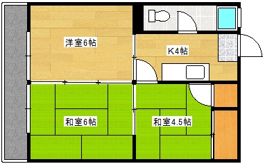 大宮グリーンハイツの間取り