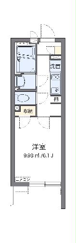 クレイノル　ボヌール白岡の間取り