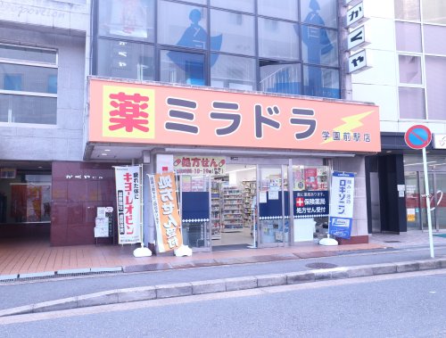 【奈良市あやめ池北のアパートのドラックストア】