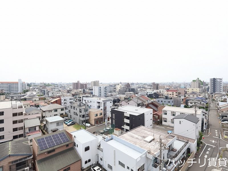 【名古屋市中川区花池町のマンションの眺望】