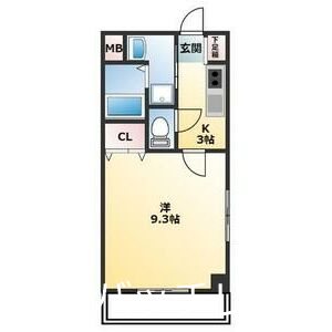 名古屋市中川区花池町のマンションの間取り